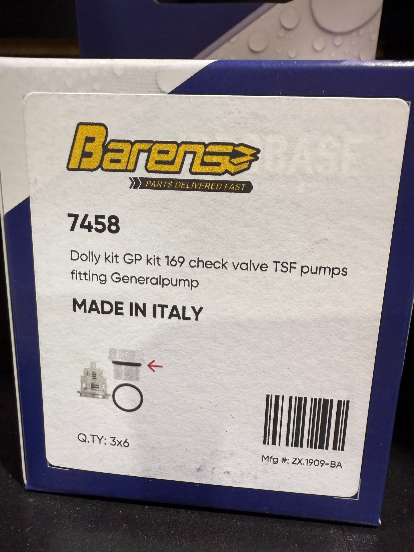 Check Valve Kit 169 for General Pump