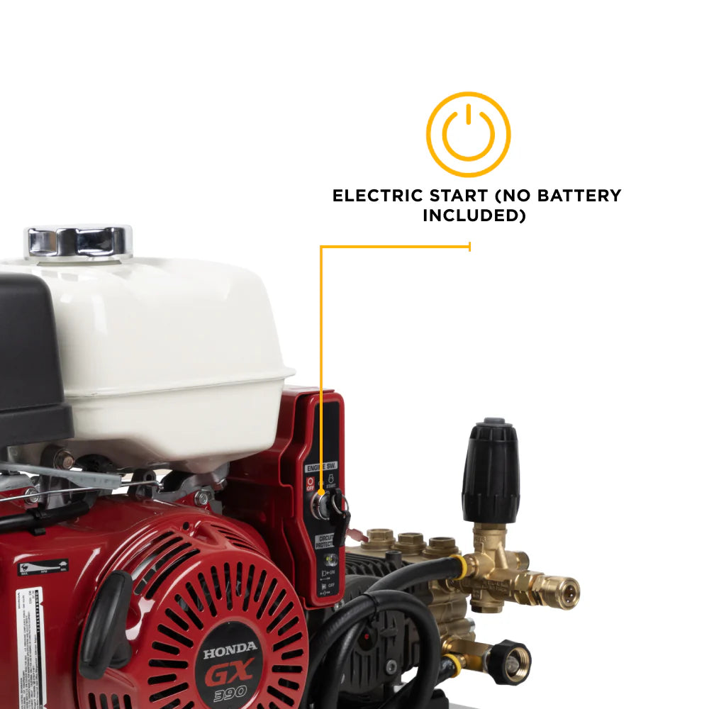 5gpm Truck Mount Cold Water Gas Pressure Washer - B3213HTBAS