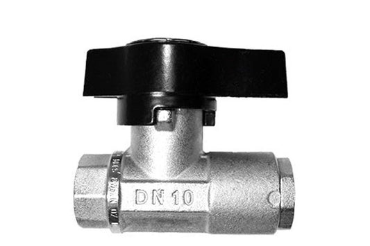 DN10 Ball Valve – 3/8″ FPT Nickel-Plated