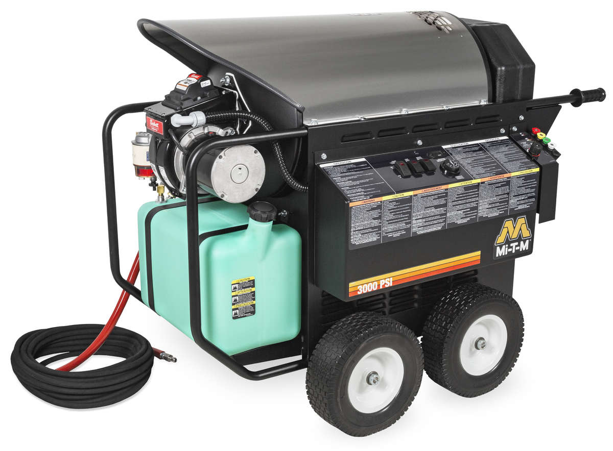 MiTM 4gpm 3000psi Portable Electric Hot Water Pressure Washer