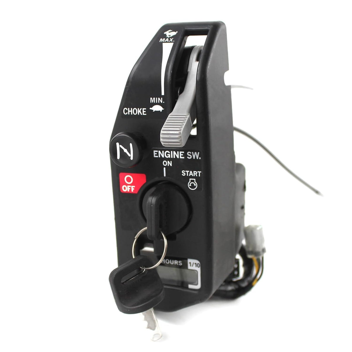 Honda GX630 GX690 Ignition Switch Control Box Kit with Throttle & Choke Cables
