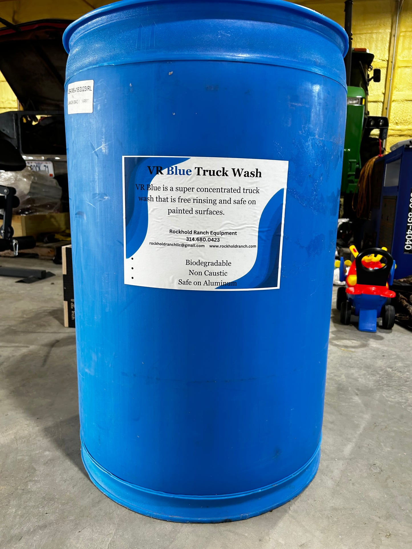 VR Blue Truck Wash
