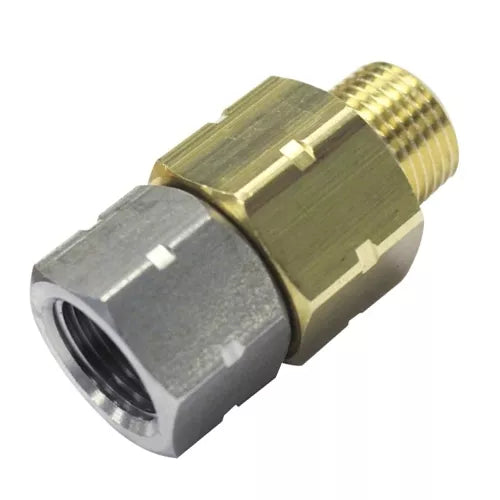 Suttner ST-301 High-Pressure Swivel – 3/8″ M x F, 5000 PSI Rated