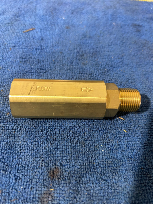 High pressure inline filter