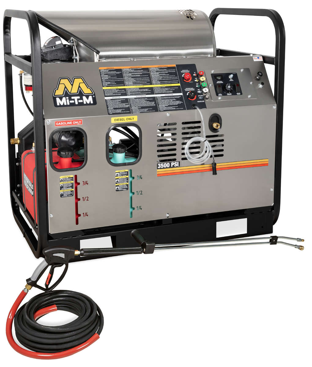 Mi-T-M HDS-3506-1H6G Hot Water Pressure Washer | 3500 PSI 5.6 GPM
