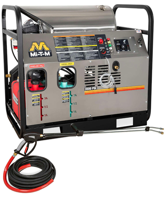 Mi-T-M HDS-3506-1H6G Hot Water Pressure Washer | 3500 PSI 5.6 GPM