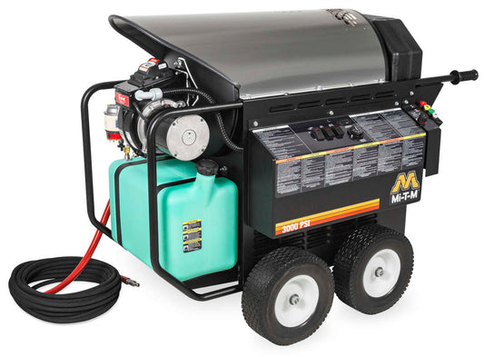 MiTM 4gpm 3000psi Portable Electric Hot Water Pressure Washer