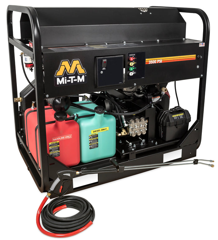 MiTM HVS-3506-1H6G Hot Water Pressure Washer | Honda GX630