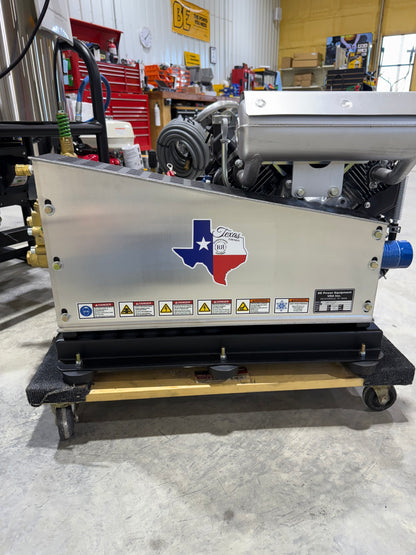 10 GPM Industrial Skid – 3000 PSI, Honda IGX800, General Pump TSF2421 | Industrial Pressure Washer