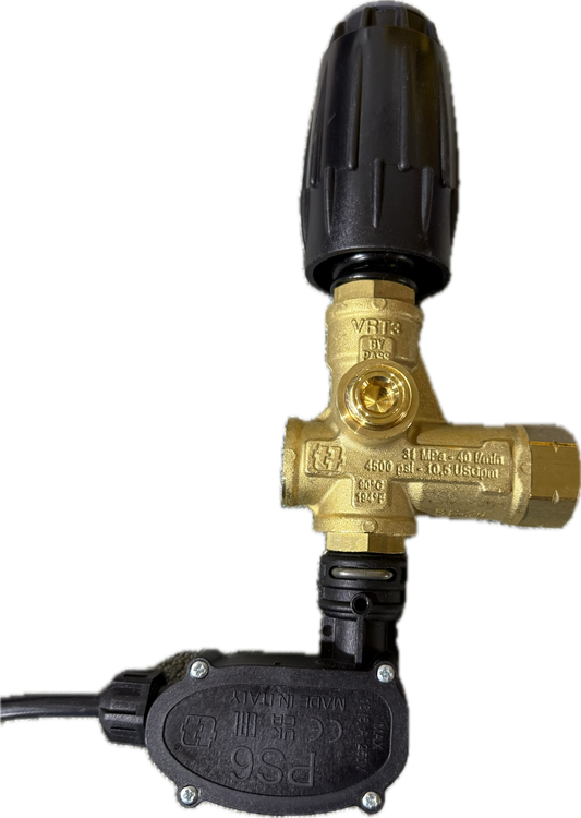 VRT3 Unloader Valve with Pressure Switch – 4500 PSI