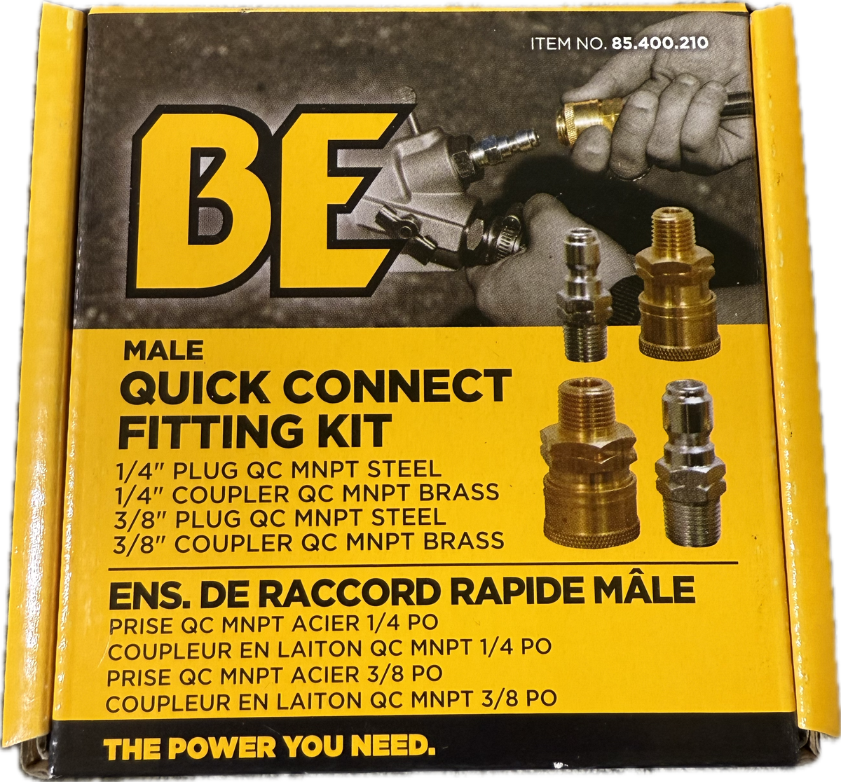 Quick Connect Fitting Kit - Male