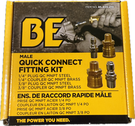 Quick Connect Fitting Kit - Male