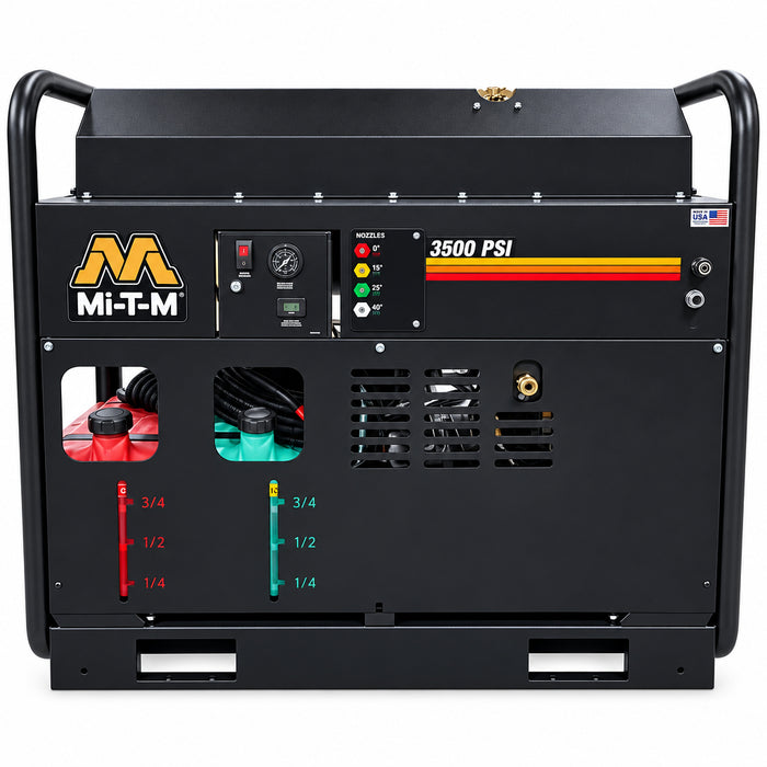MiTM HVS-3506-1H6G Hot Water Pressure Washer | Honda GX630