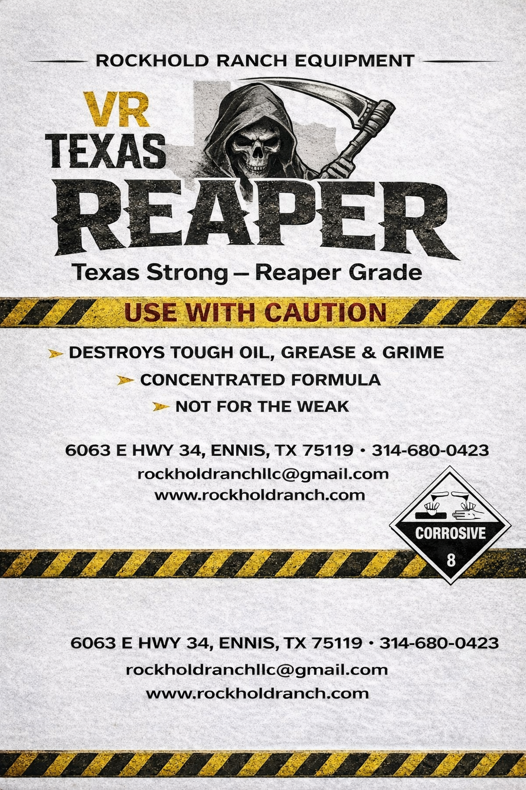 VR Texas Reaper Degreaser