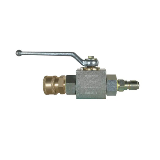 Ball valve w/couplers