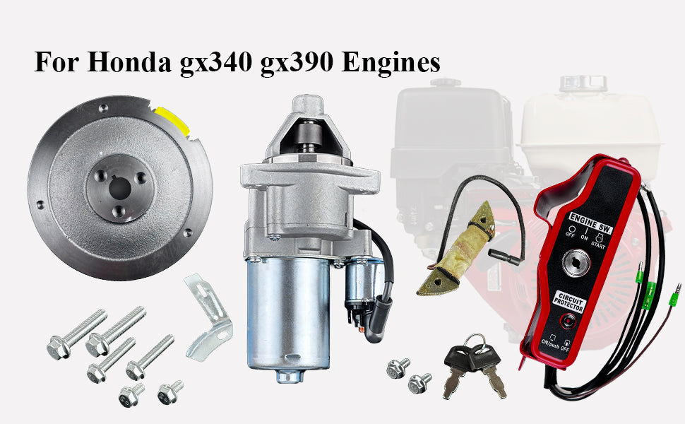Honda GX390 Electric Start Kit – NEWER 2012+ Engine Version