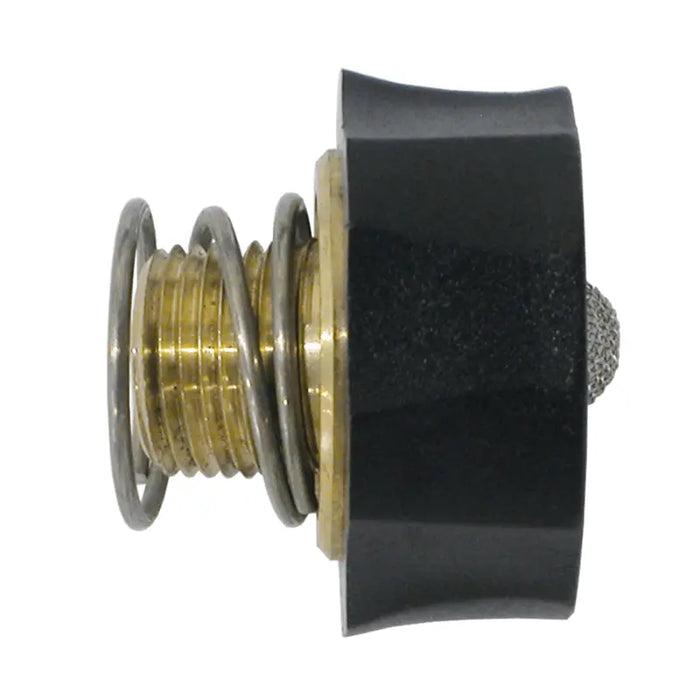 Conector de entrada de bomba para hidrolavadora Easy Grip de 1/2" MPT x 3/4" GHT | Puerto de derivación opcional de 1/4"