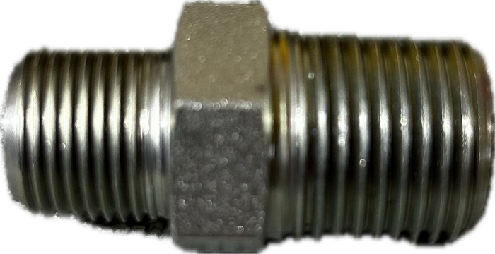 1/2” to 3/8” hex nipple