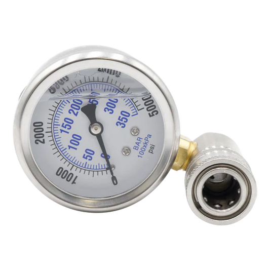 2.5" Quick Connect Pressure Gauge Kit