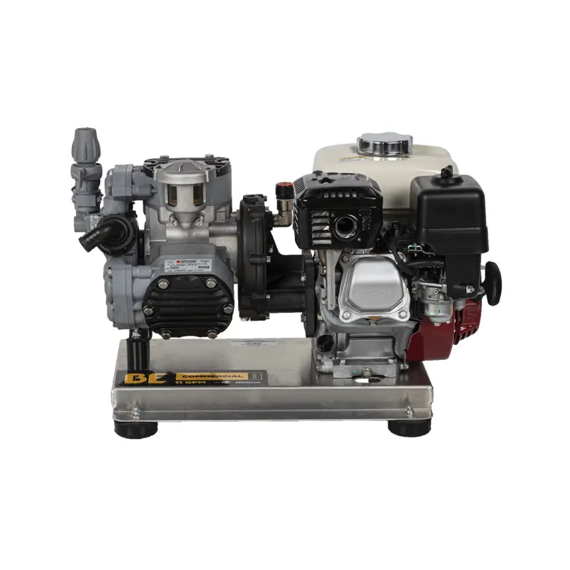 BE SW1165HC Softwash System – 11 GPM, 300 PSI, Honda GX200 & Comet P40
