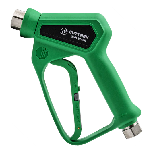 Suttner ST-2320 Soft Wash Gun Stainless Steel 1/2" Inlet/Outlet