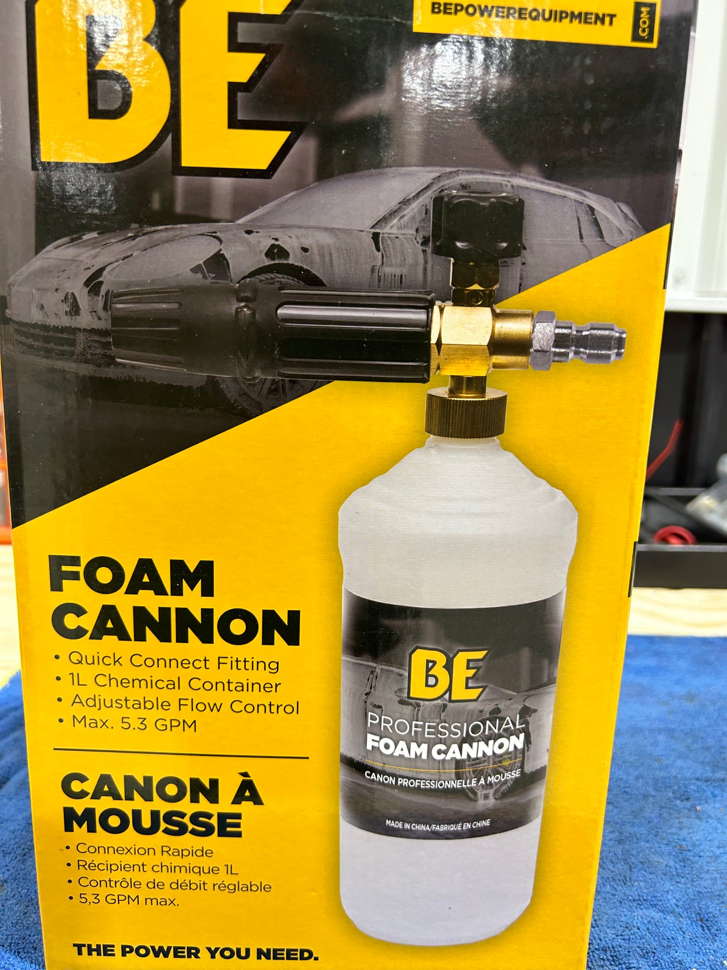 BE Foam cannon